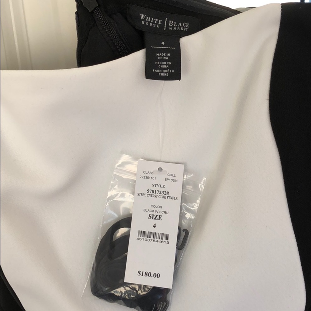 White House Black Market Strapless Dress - Picture 6 of 8